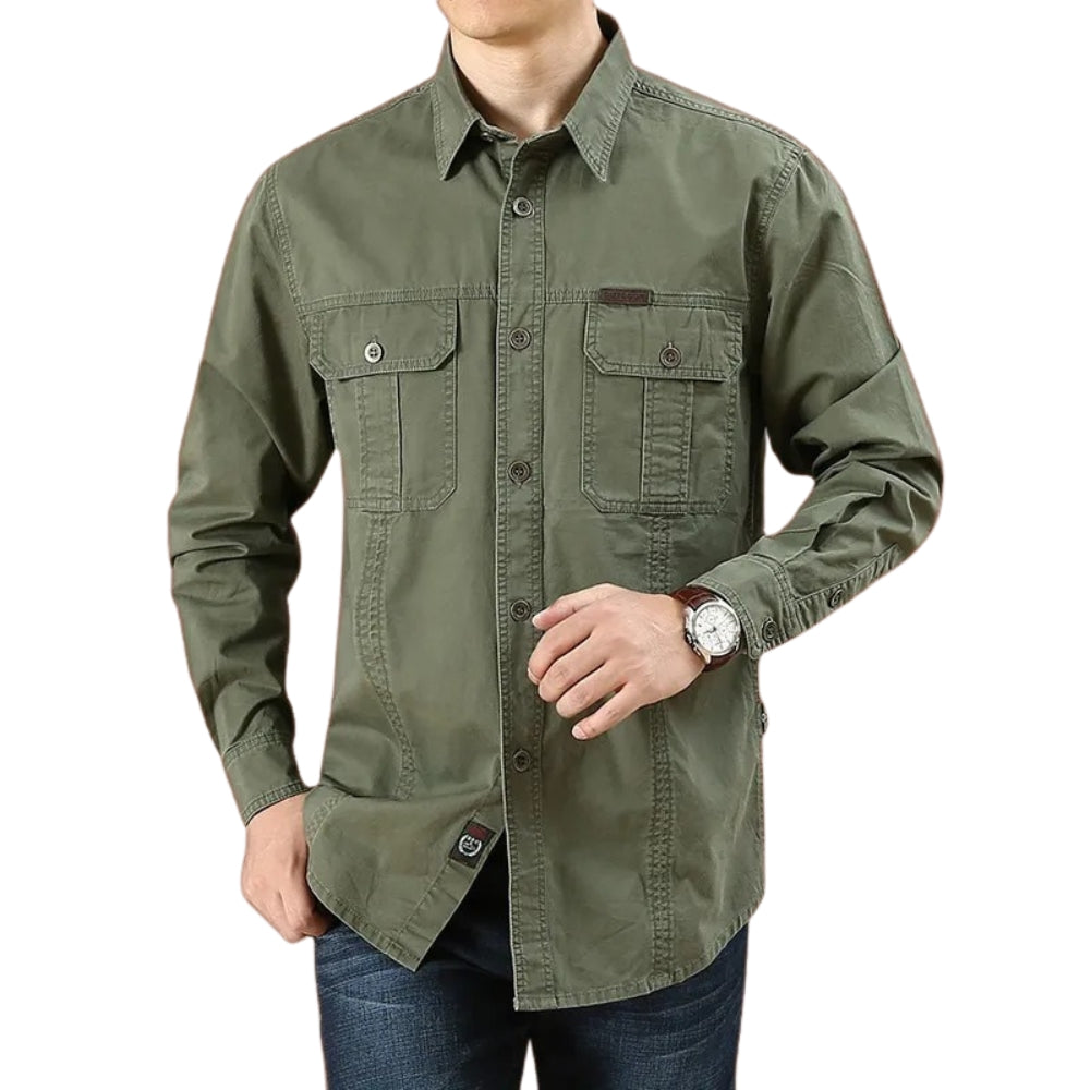 Camisa Cargo Masculina Caveli - Caveli