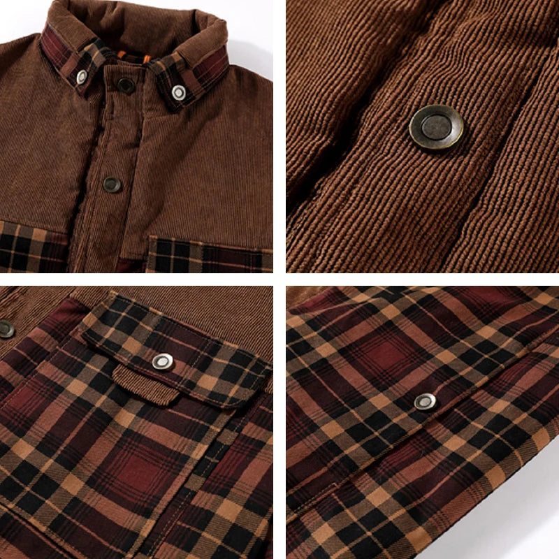 Jaqueta Masculina Americana de Lã